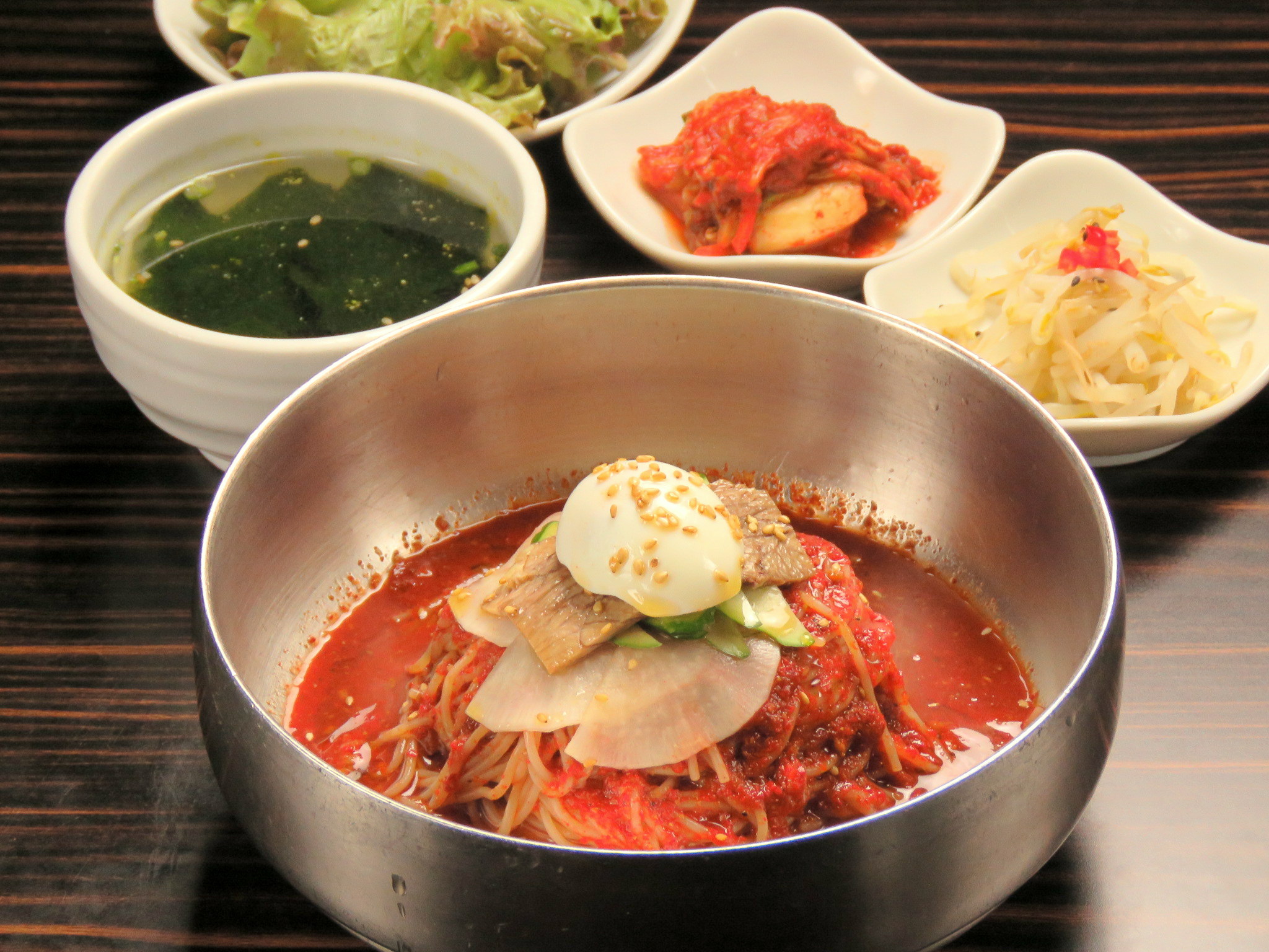 ビビン冷麺定食